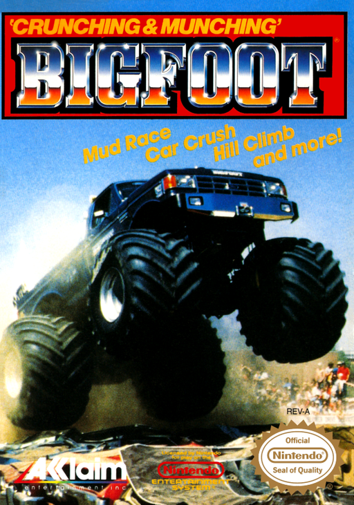 Bigfoot (USA) box art